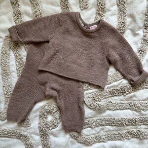 COPY - ZARA 100% Alpaca matching set